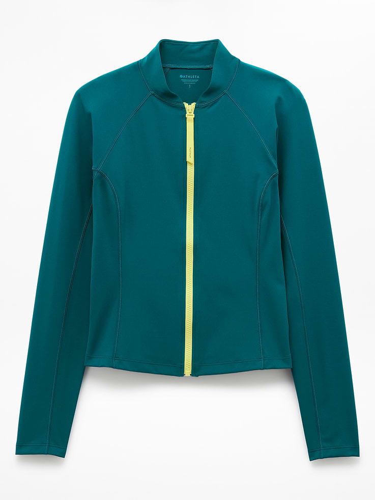 Image number 7 showing, Zip-Front Rashguard