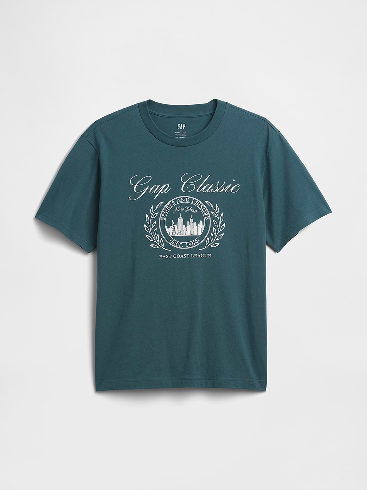 Image 5 of 5, Everyday Soft Relaxed Graphic T-Shirt