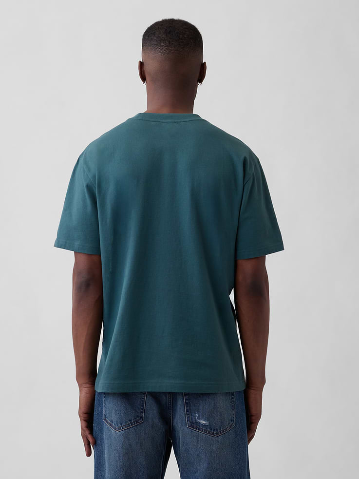 Image 2 of 5, Everyday Soft Relaxed Graphic T-Shirt
