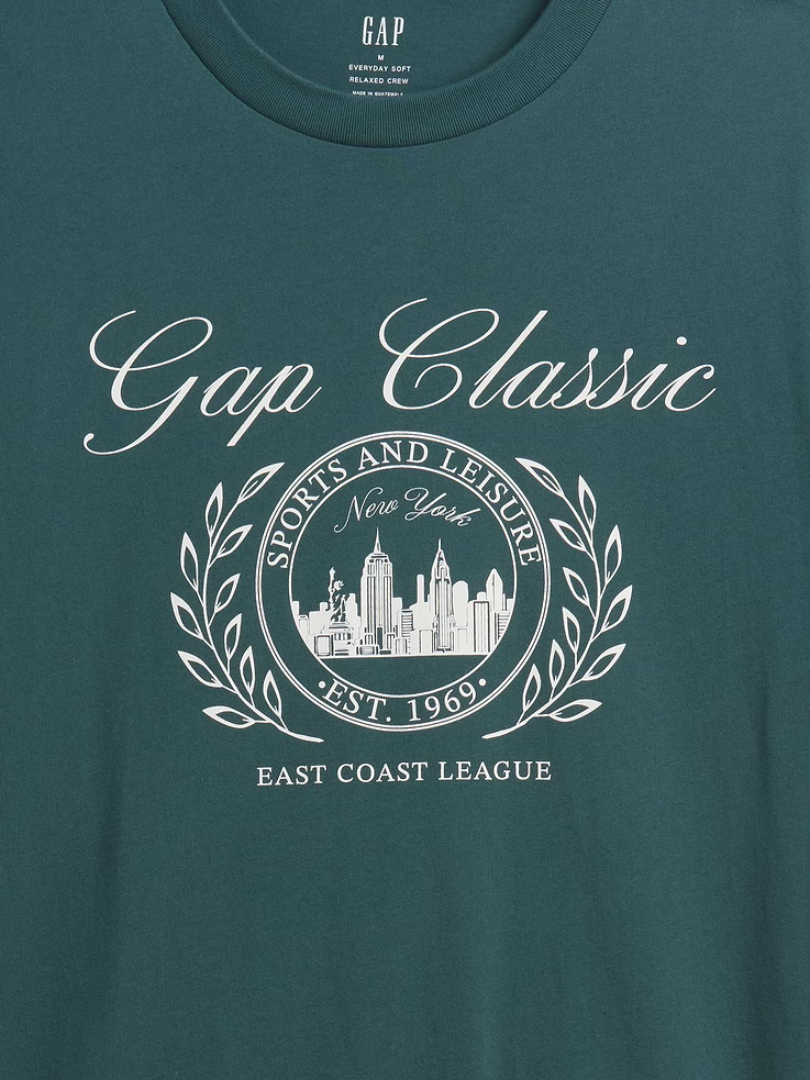 Image 4 of 5, Everyday Soft Relaxed Graphic T-Shirt