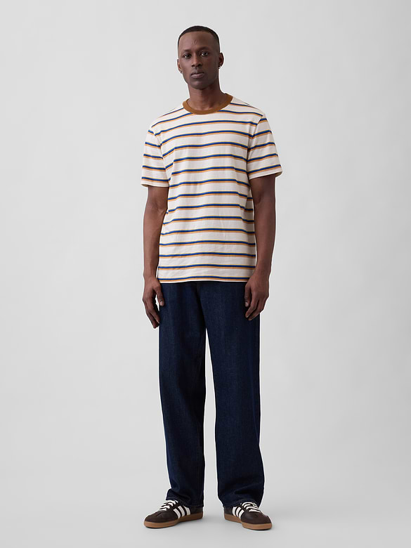 Everyday Soft Stripe Crewneck T-Shirt