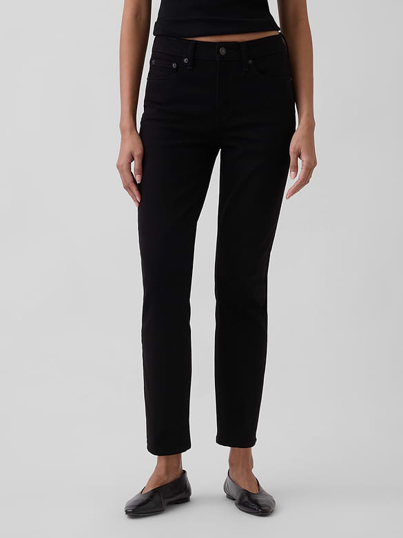 Mid Rise Vintage Slim Jeans