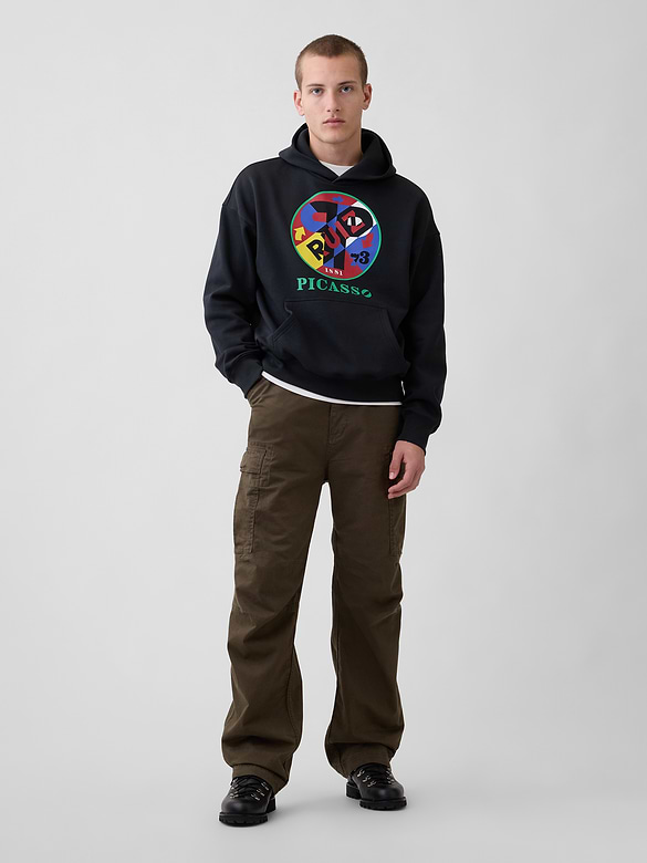 Robert Indiana VintageSoft Graphic Hoodie