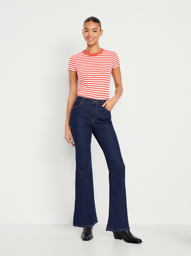 Image number 6 showing, High-Waisted Wow Flare Jeans