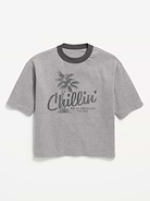 L'image numéro 2 présente T-shirt droit à manches courtes à imprimé pour garçon