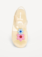 Image number 2 showing, Jelly T-Strap Sandals for Toddler Girls