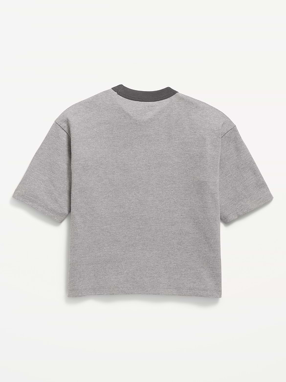 Short-Sleeve Boxy Graphic T-Shirt for Boys