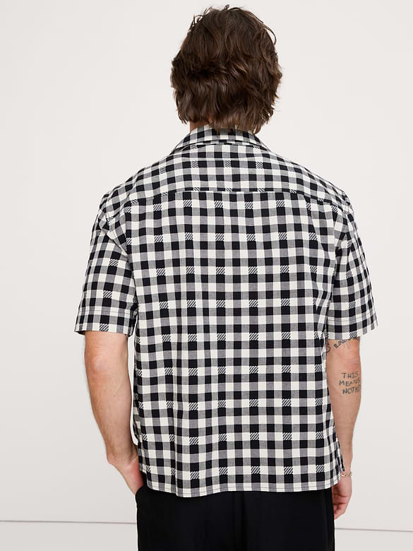 Relaxed-Fit Embroidered Cotton Resort Shirt