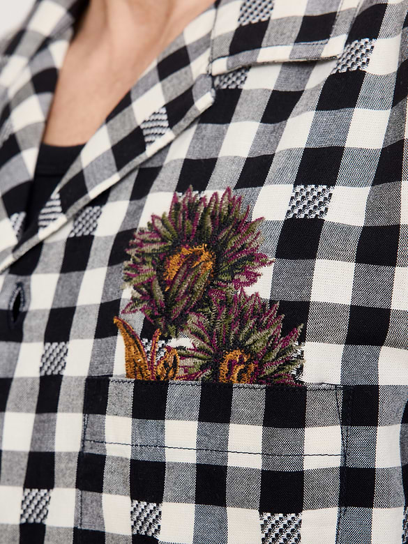 Relaxed-Fit Embroidered Cotton Resort Shirt