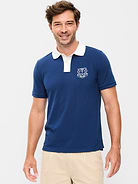 Image number 1 showing, Classic Fit Pique Graphic Polo