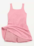 Image number 5 showing, StudioSmooth Sleeveless Athletic Dress for Girls
