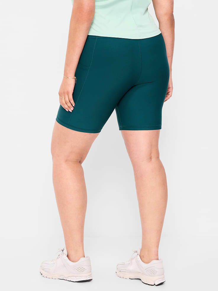 L'image numéro 7 présente Cuissard PowerSoft à taille haute pour Femme, entrejambe de 20 cm