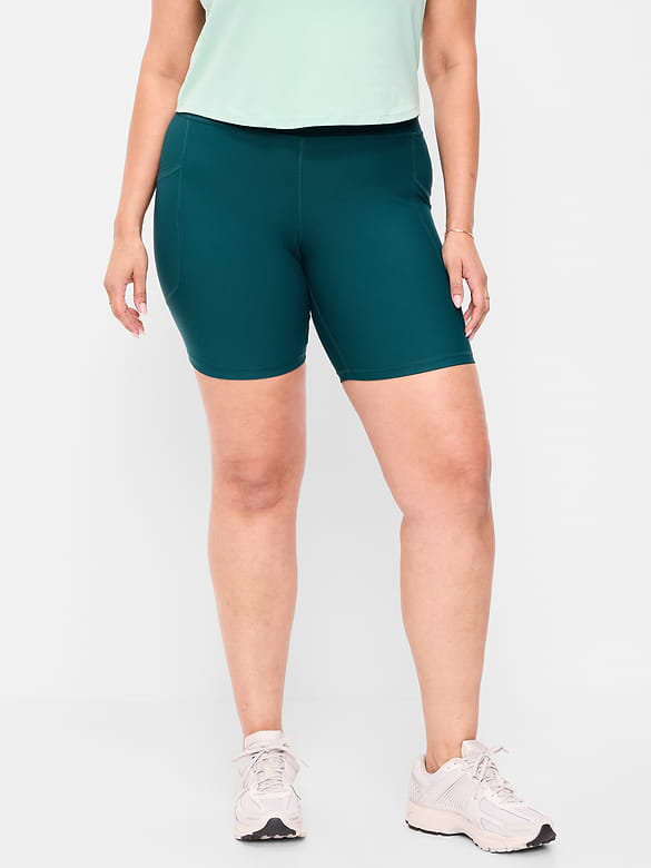 Cuissard PowerSoft à taille haute pour Femme, entrejambe de 20 cm