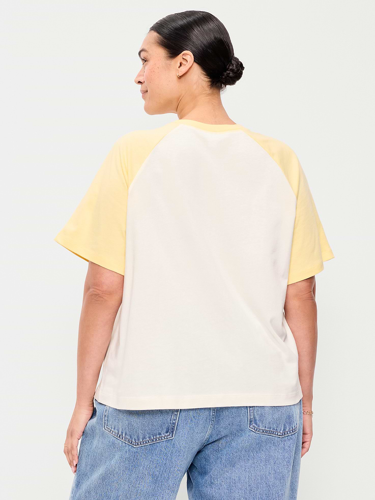 Image number 8 showing, Vintage Crew-Neck Raglan T-Shirt
