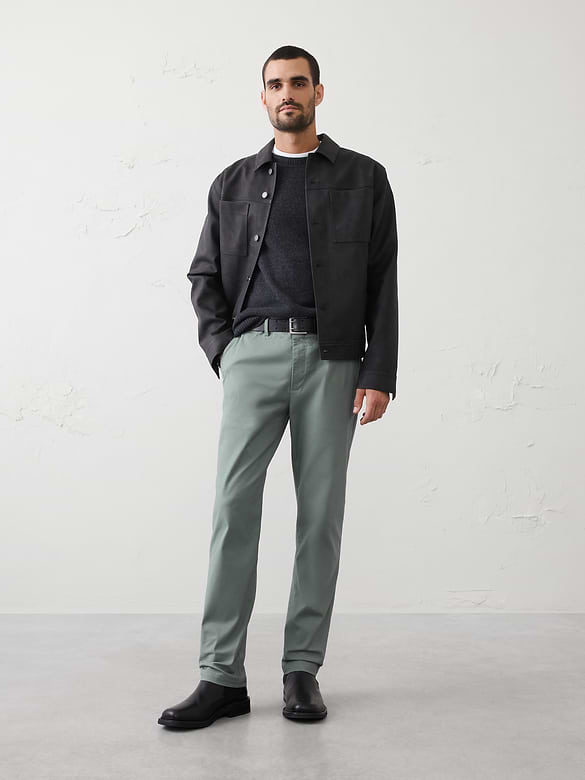 Slim-Straight Lived-In Chino