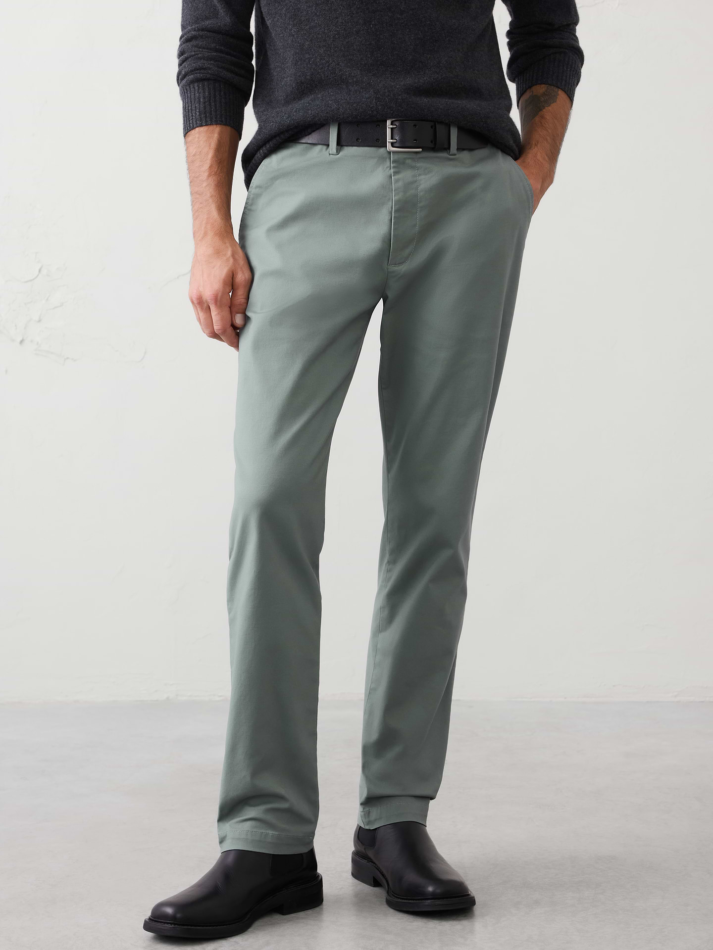 Image number 6 showing, Slim-Straight Lived-In Chino