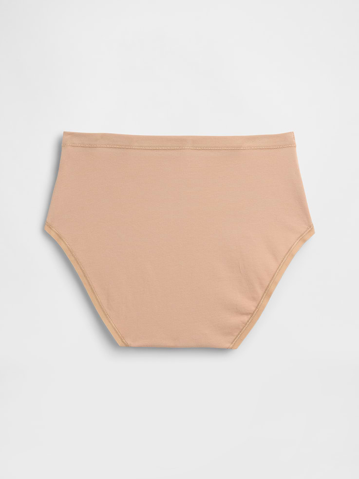Image number 6 showing, Organic Stretch Cotton High Rise Bikini
