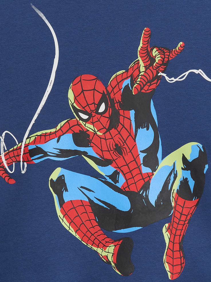 Image 3 of 3, GapKids Marvel Spider-Man Relaxed Graphic Sweatshirt