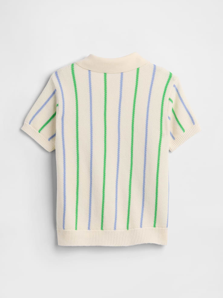 Image 2 of 3, babyGap Sweater Polo Shirt