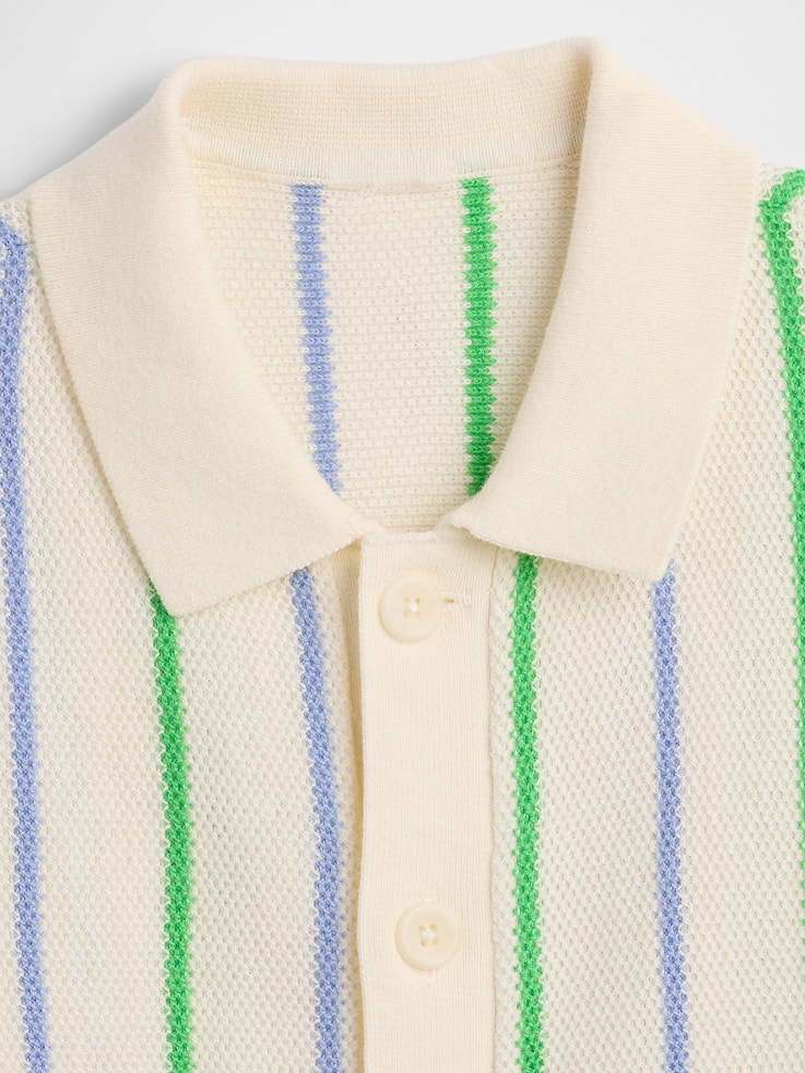 Image 3 of 3, babyGap Sweater Polo Shirt