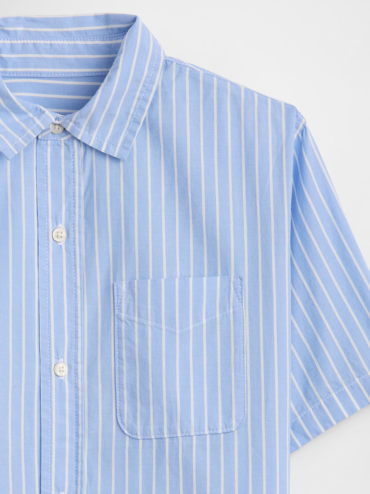 Image number 3 showing, Kids Poplin Shirt