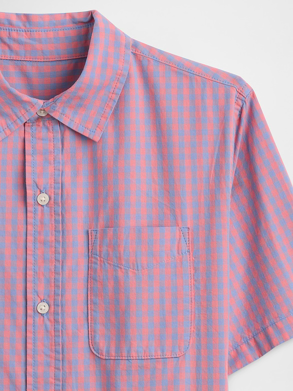Kids Poplin Shirt