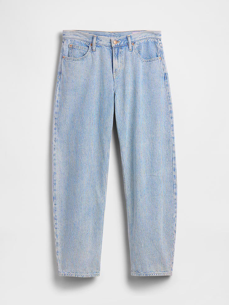 Image number 6 showing, Low Rise UltraSoft Barrel Jeans