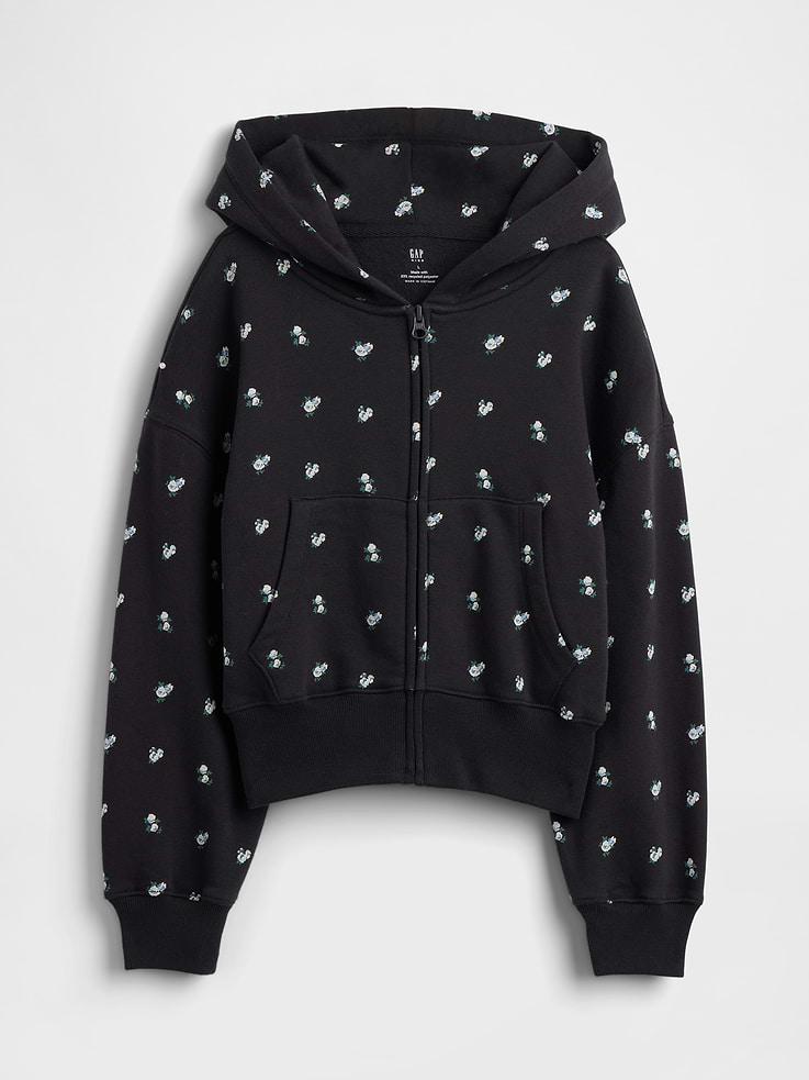 Image number 2 showing, Kids VintageSoft Oversized Logo Zip Hoodie