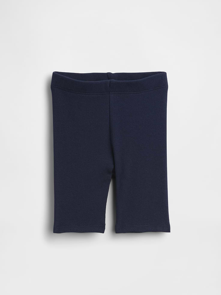 Image number 1 showing, Baby & Toddler Mix & Match Rib Bike Shorts
