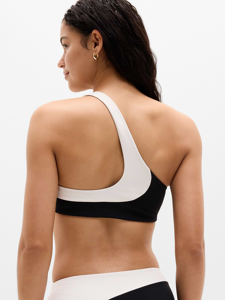 Image 3 of 4, Shoreline Asymmetrical Bikini Top