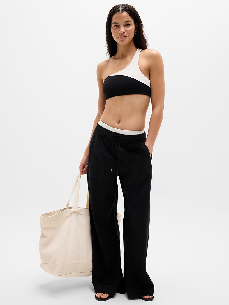 Image 2 of 4, Shoreline Asymmetrical Bikini Top