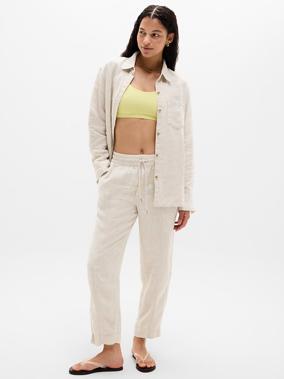 Retreat Linen Top