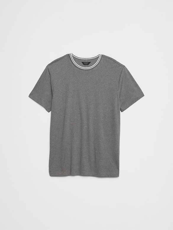 Slim-Fit Luxe Touch Crew-Neck Shirt