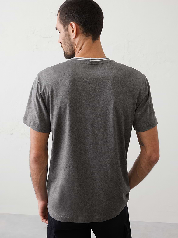 Slim-Fit Luxe Touch Crew-Neck Shirt