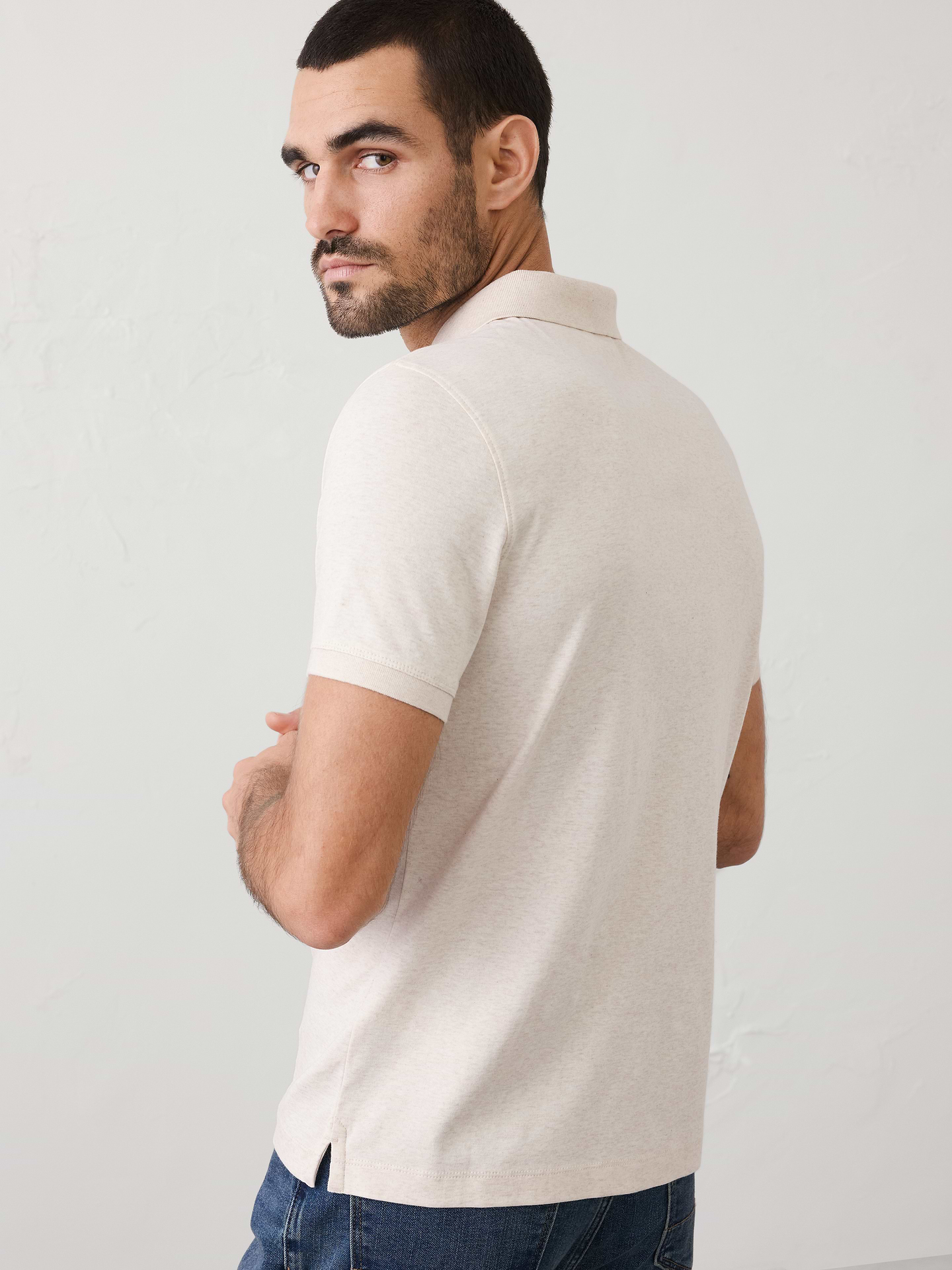 Image number 8 showing, Slim Luxe Touch Polo