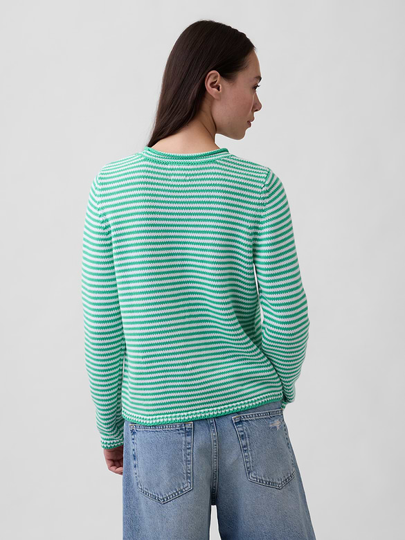 100% Cotton Rollneck Sweater