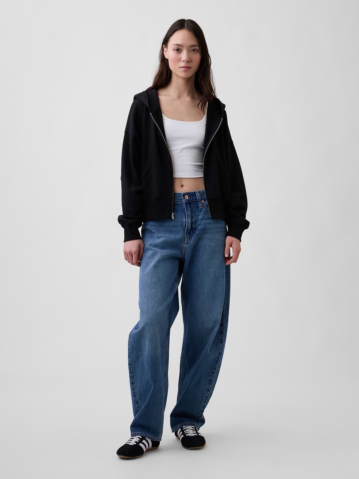 VintageSoft Terry Zip Hoodie | Gap
