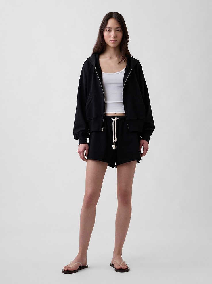 Image number 1 showing, 3.5" VintageSoft Terry Relaxed Sweat Shorts