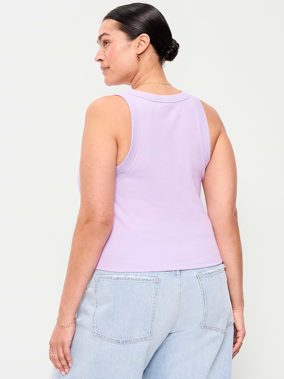 Camisole courte moulante
