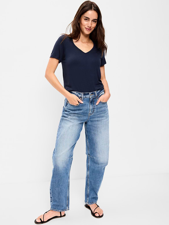 Luxe V-Neck T-Shirt