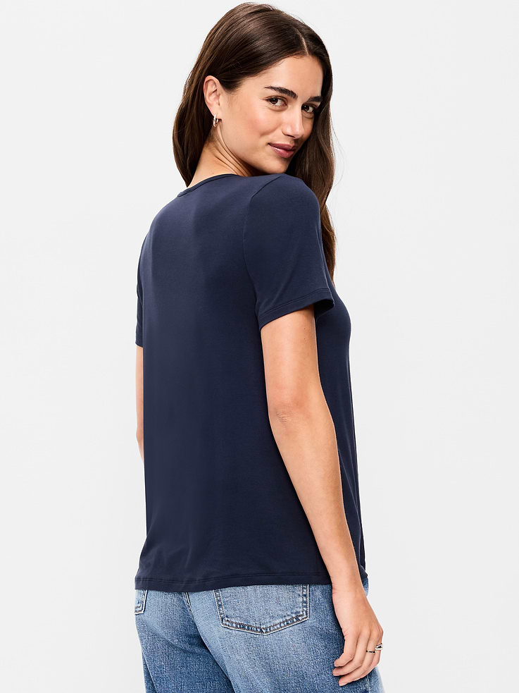 Image number 2 showing, Luxe V-Neck T-Shirt