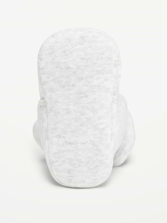 Jersey-Knit Booties for Baby