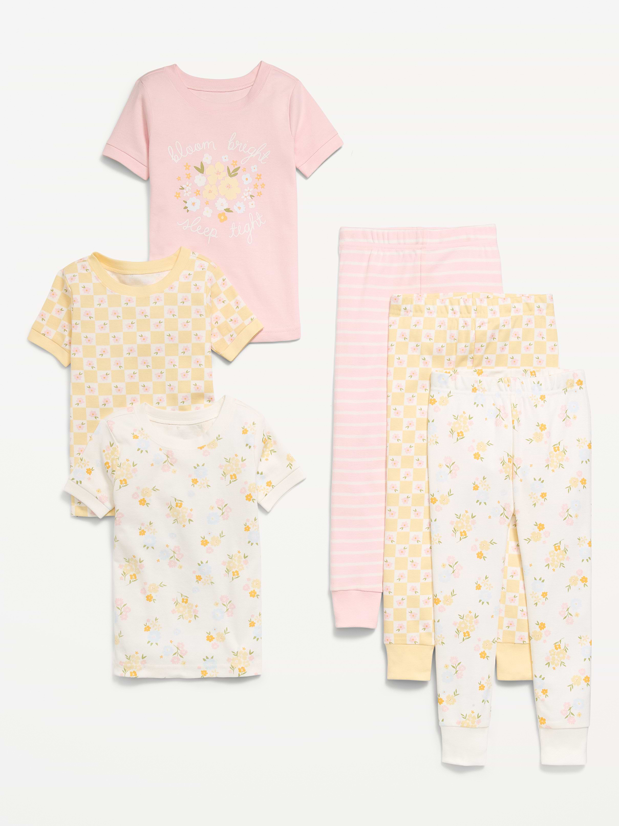 Image number 1 showing, Snug-Fit Graphic Pajama 6-Piece for Toddler & Baby
