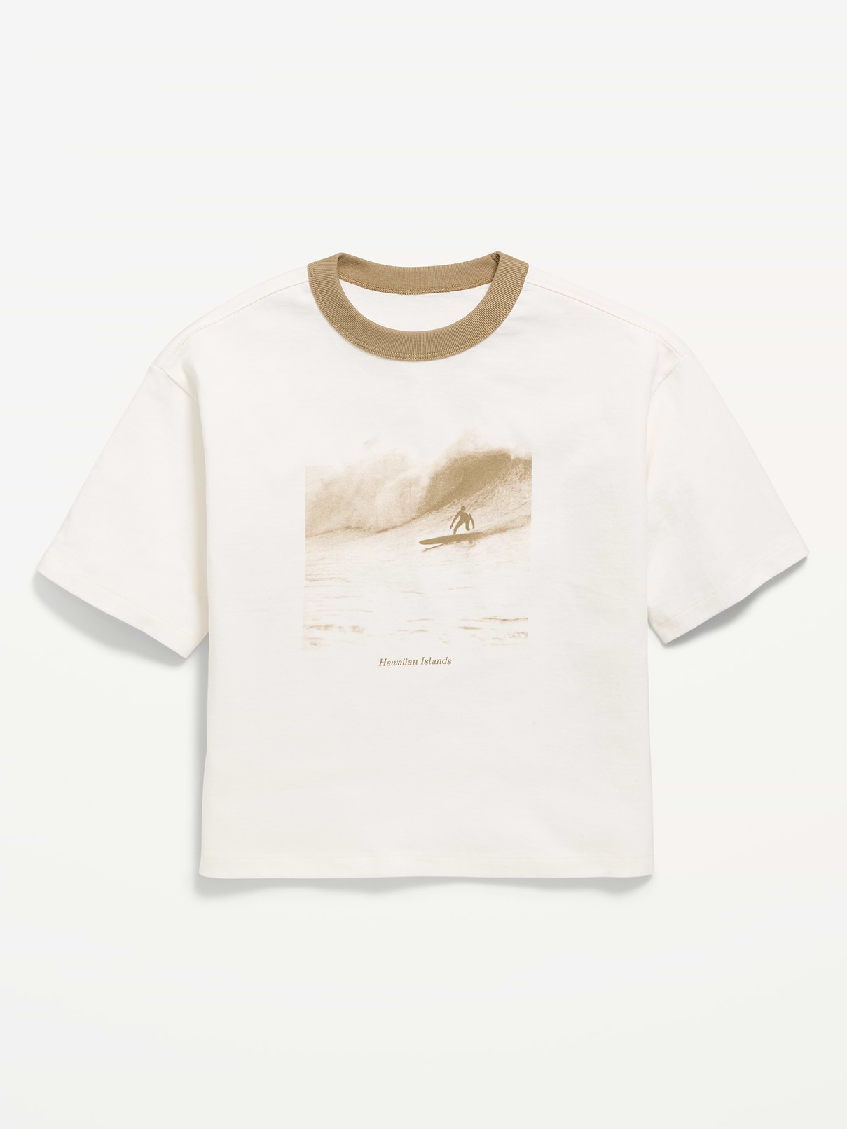 Image number 2 showing, Short-Sleeve Boxy Graphic T-Shirt for Boys