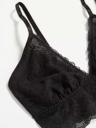 Image number 3 showing, Lace Longline Bralette