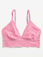 Image number 4 showing, Lace Longline Bralette