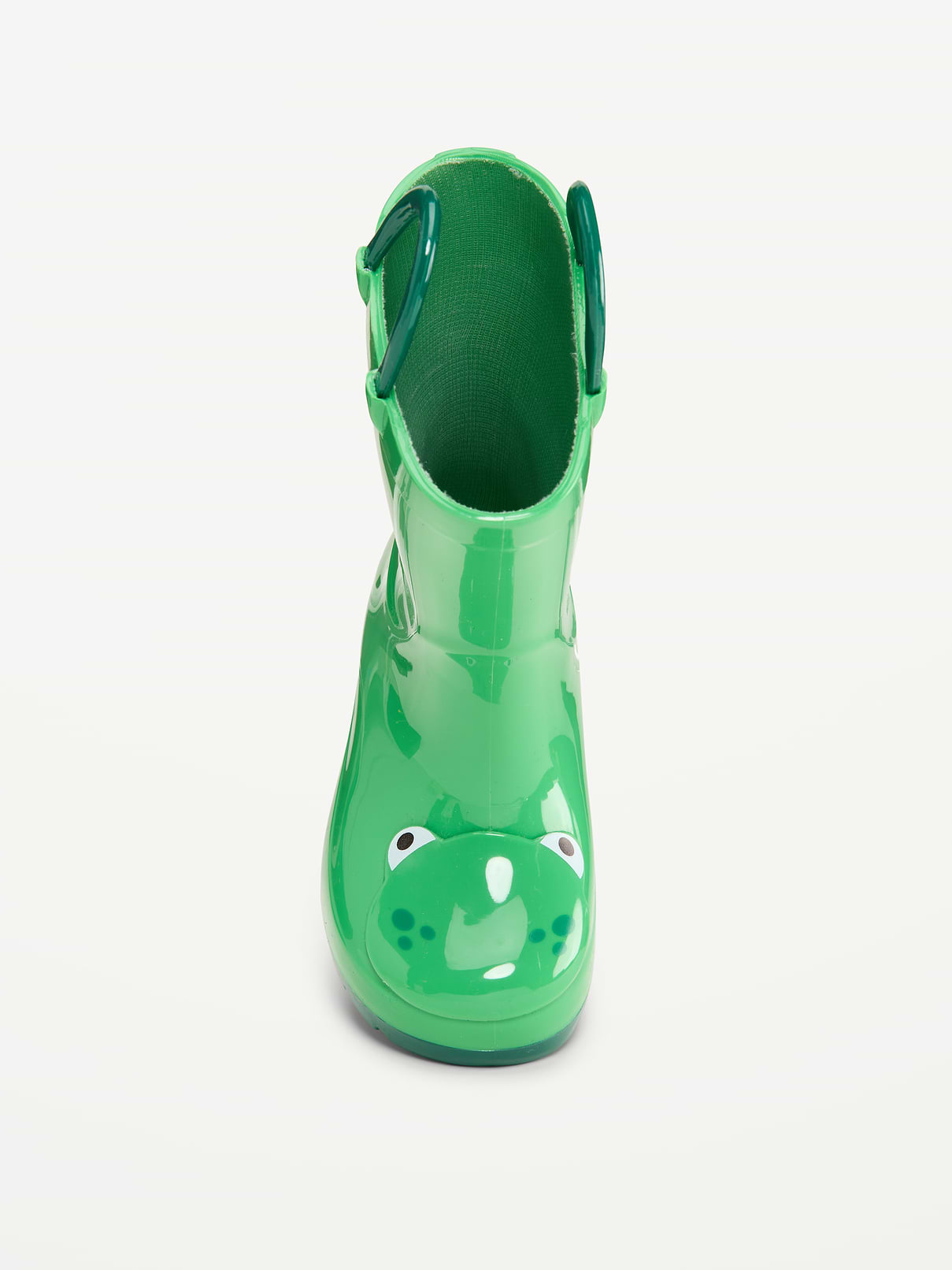 Image number 2 showing, Tall Frog-Graphic Rain Boots for Toddler Boys