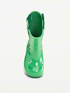 Image number 2 showing, Tall Frog-Graphic Rain Boots for Toddler Boys