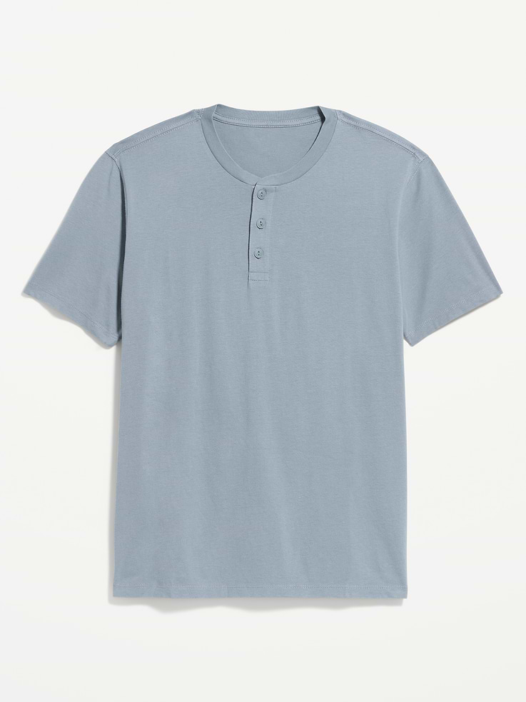 L'image numéro 4 présente T-shirt henley