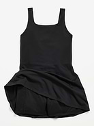 Image number 5 showing, StudioSmooth Sleeveless Athletic Dress for Girls